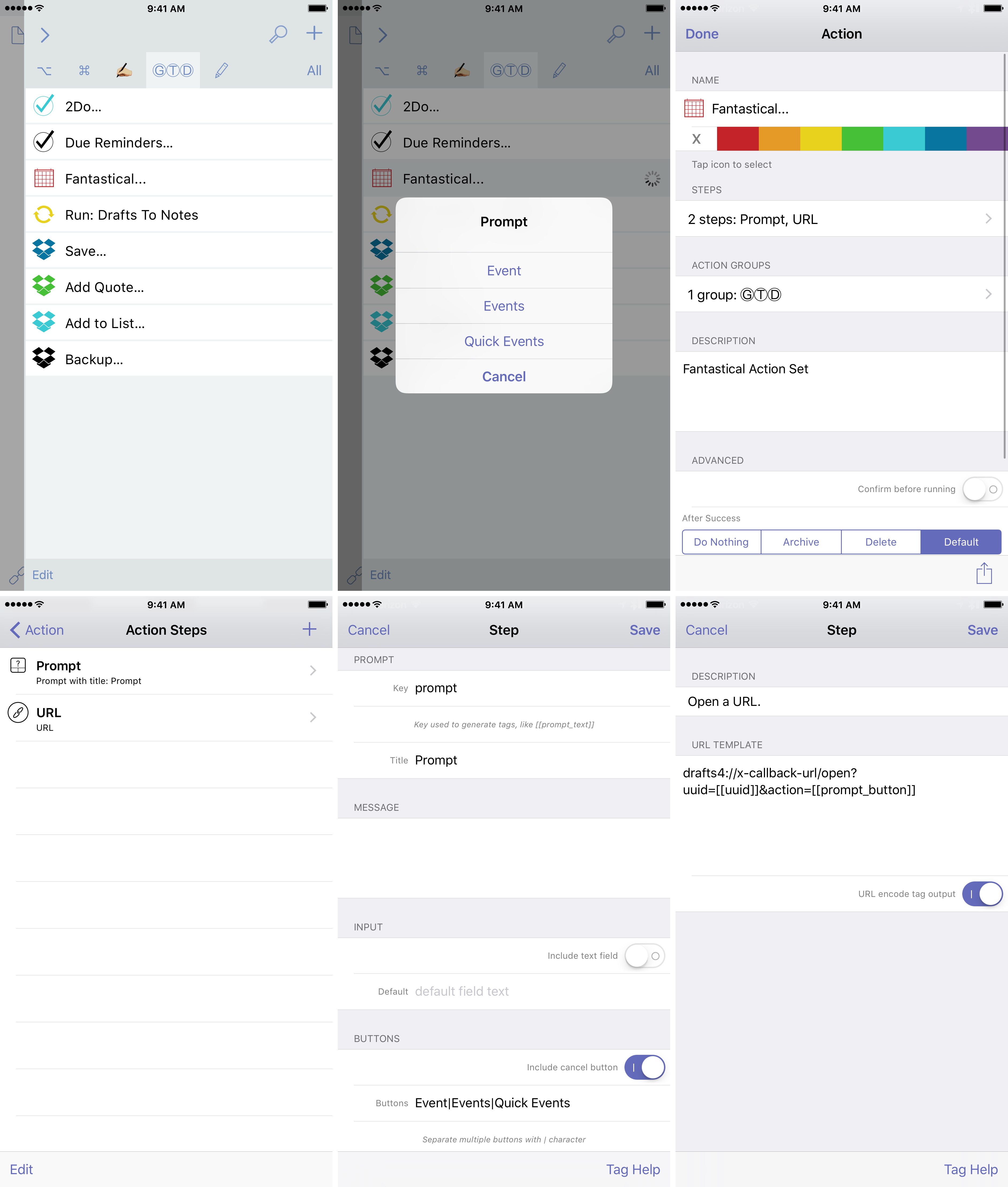 Fantastical Action Set